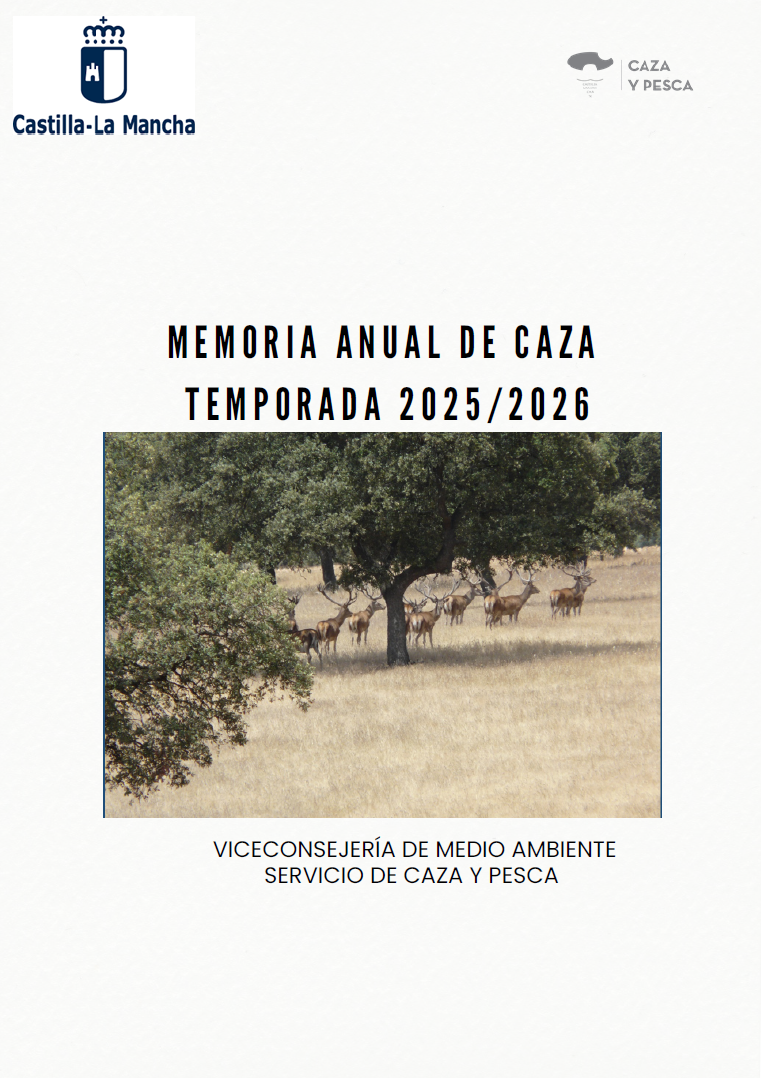 Memoria anual de caza. Temporada 2025/2026 - imagen