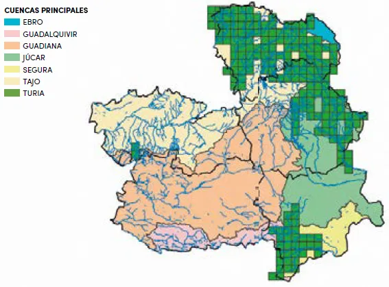 Especies de pesca trucha común distribución