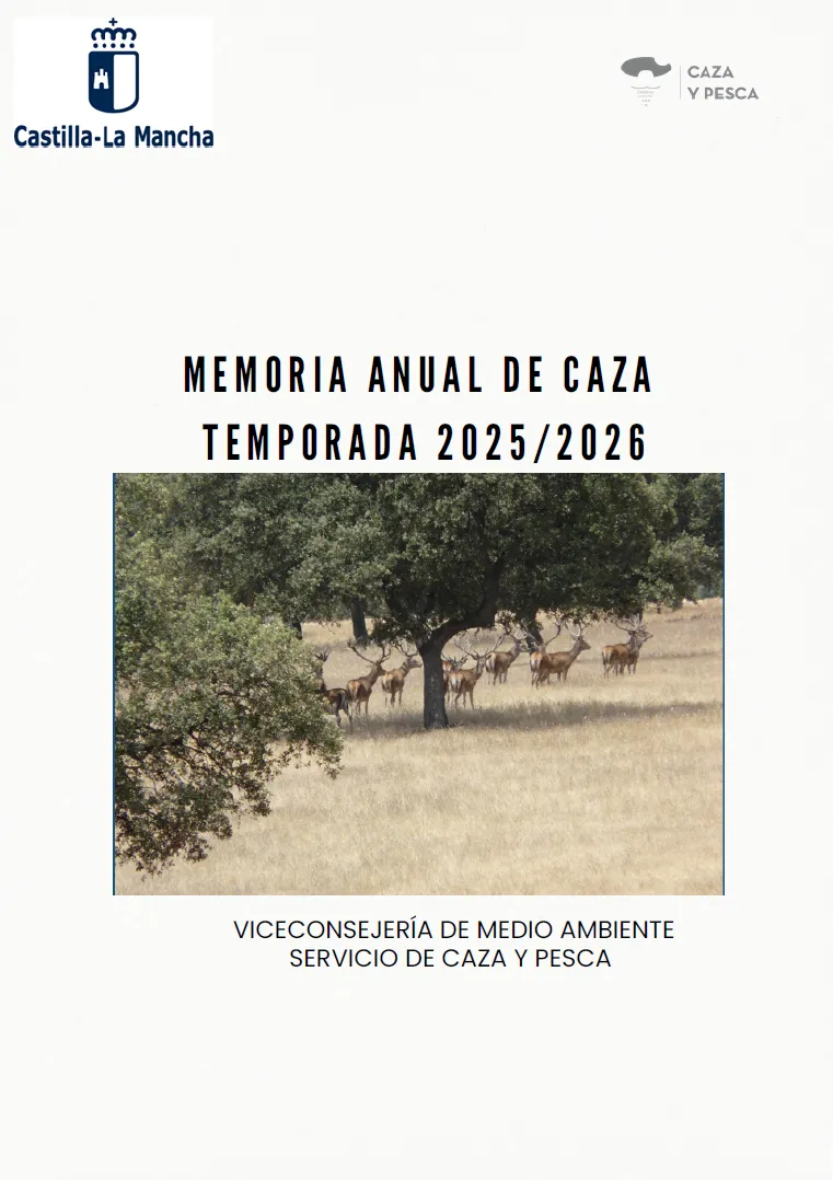 Memoria anual de caza. Temporada 2025/2026 - imagen