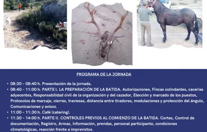 Jornada seguridad y organización batidas y monterías 15 jun 2026